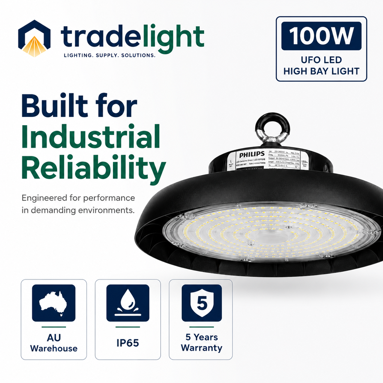 100W UFO LED High Bay Light