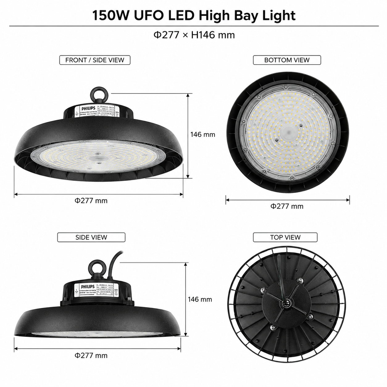 150W UFO LED High Bay Light