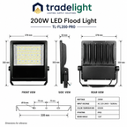 200W LED Flood Light