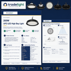 200W UFO LED High Bay Light