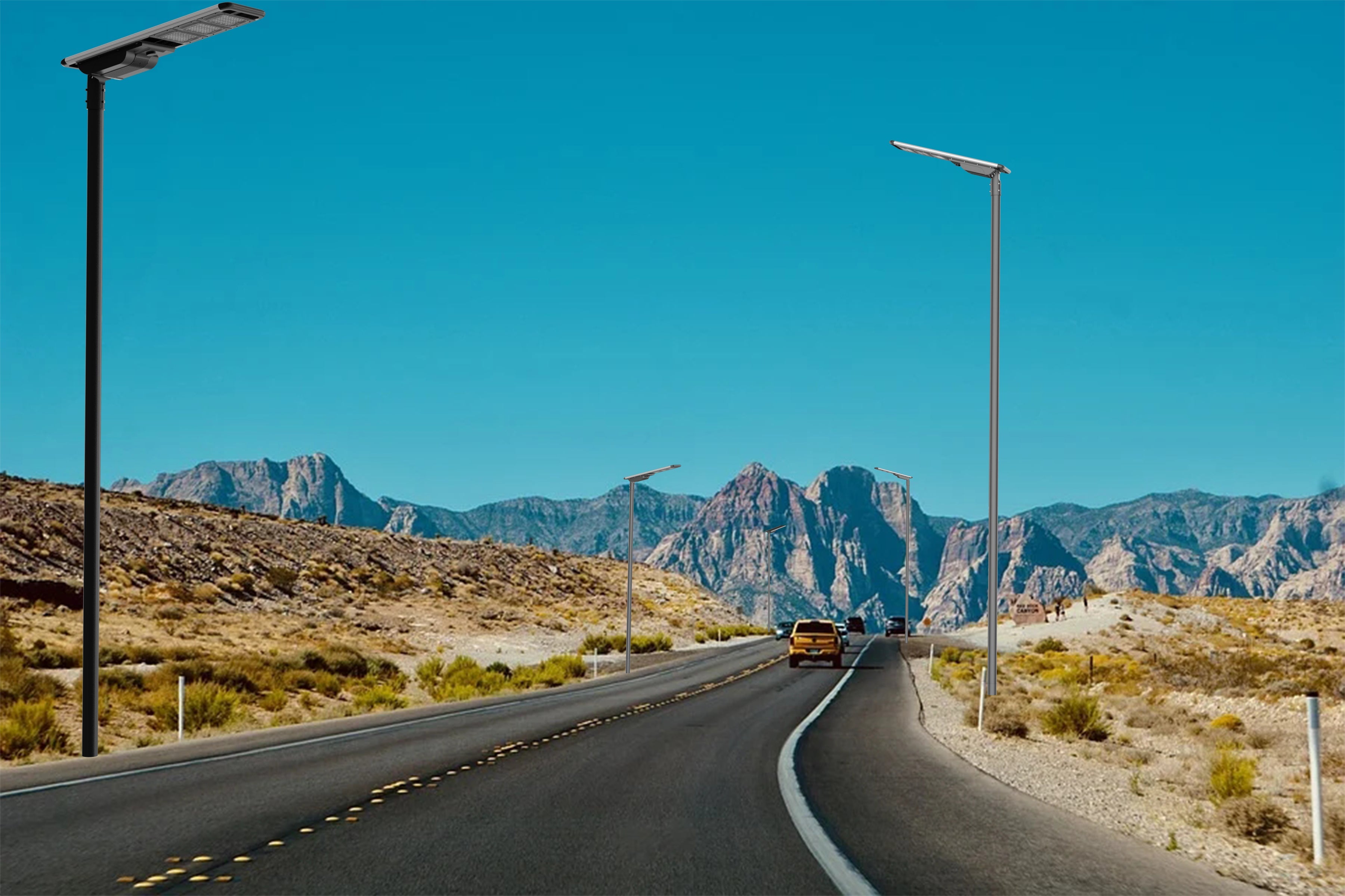 80W Solar Street Light Australia | Solar Pathway & Road Light | ULA1L
