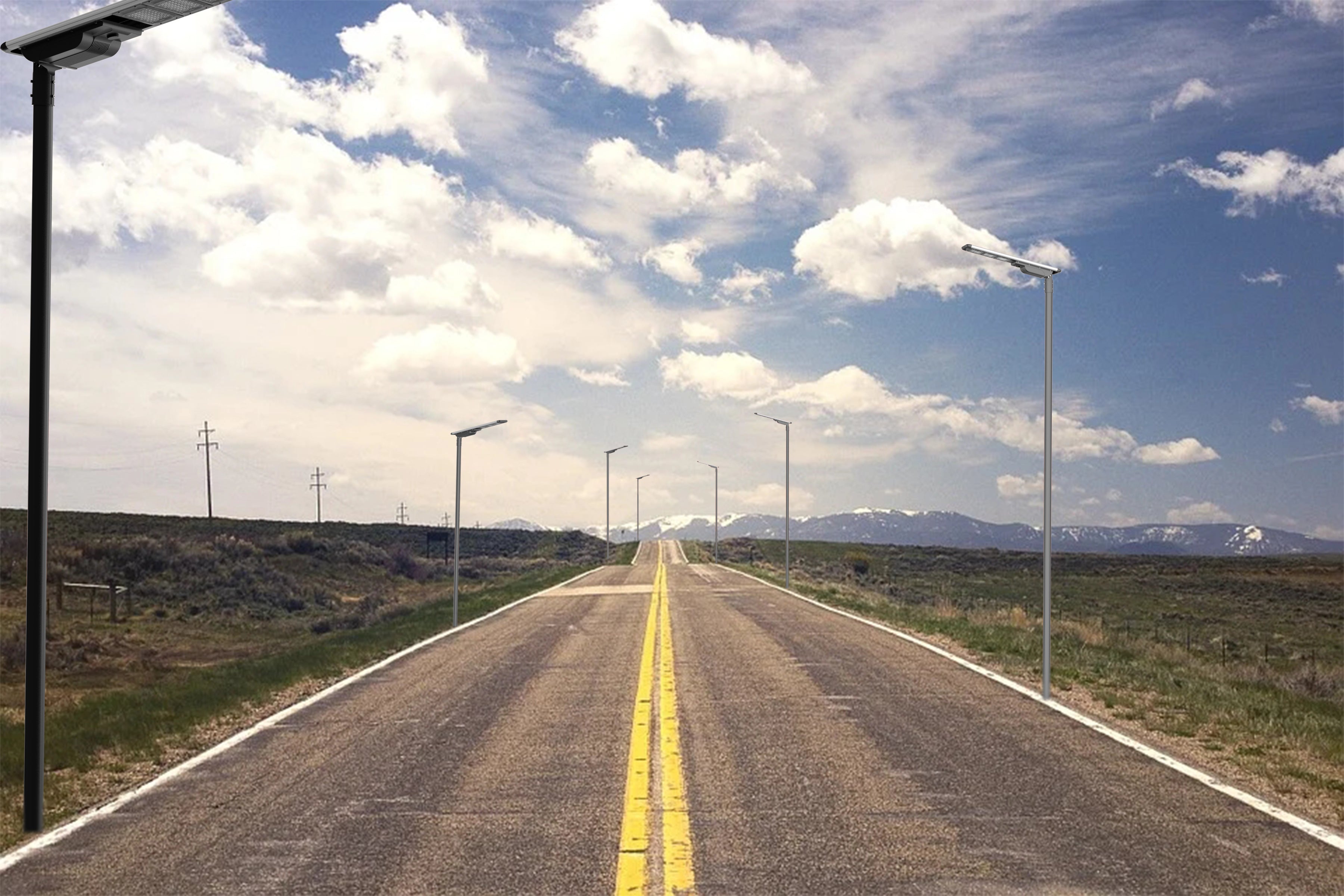 80W Solar Street Light Australia | Solar Pathway & Road Light | ULA1L