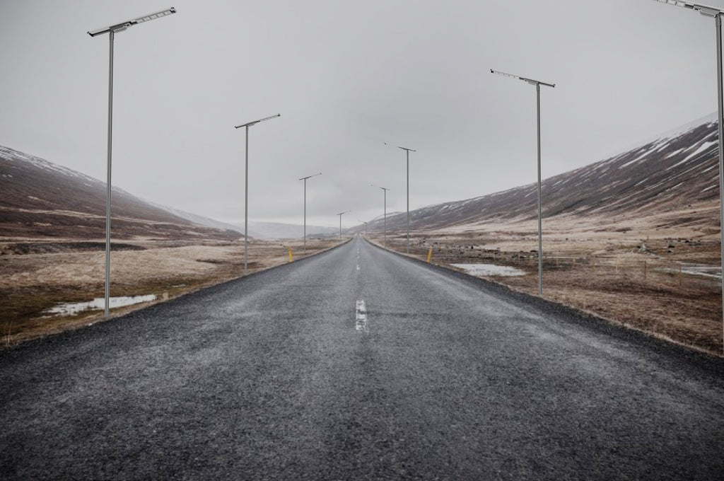 100W Solar Street Light Australia | Solar Car Park & Road Light | ULA1L