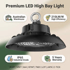 60W LED UFO High Bay Light with motion and daylight sensors 210 lm/w – IP65 – 5 Years Warranty