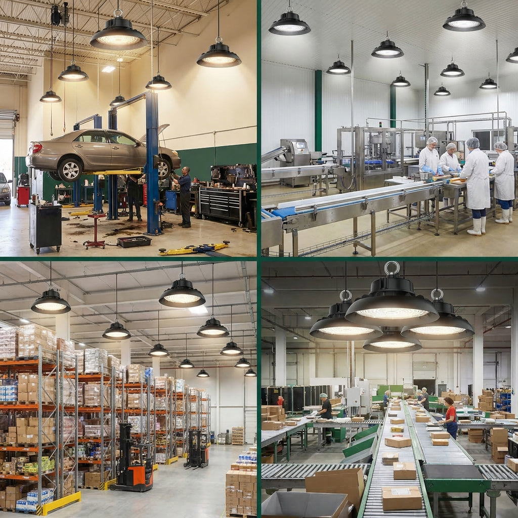 60W LED UFO High Bay Light with motion and daylight sensors 210 lm/w – IP65 – 5 Years Warranty