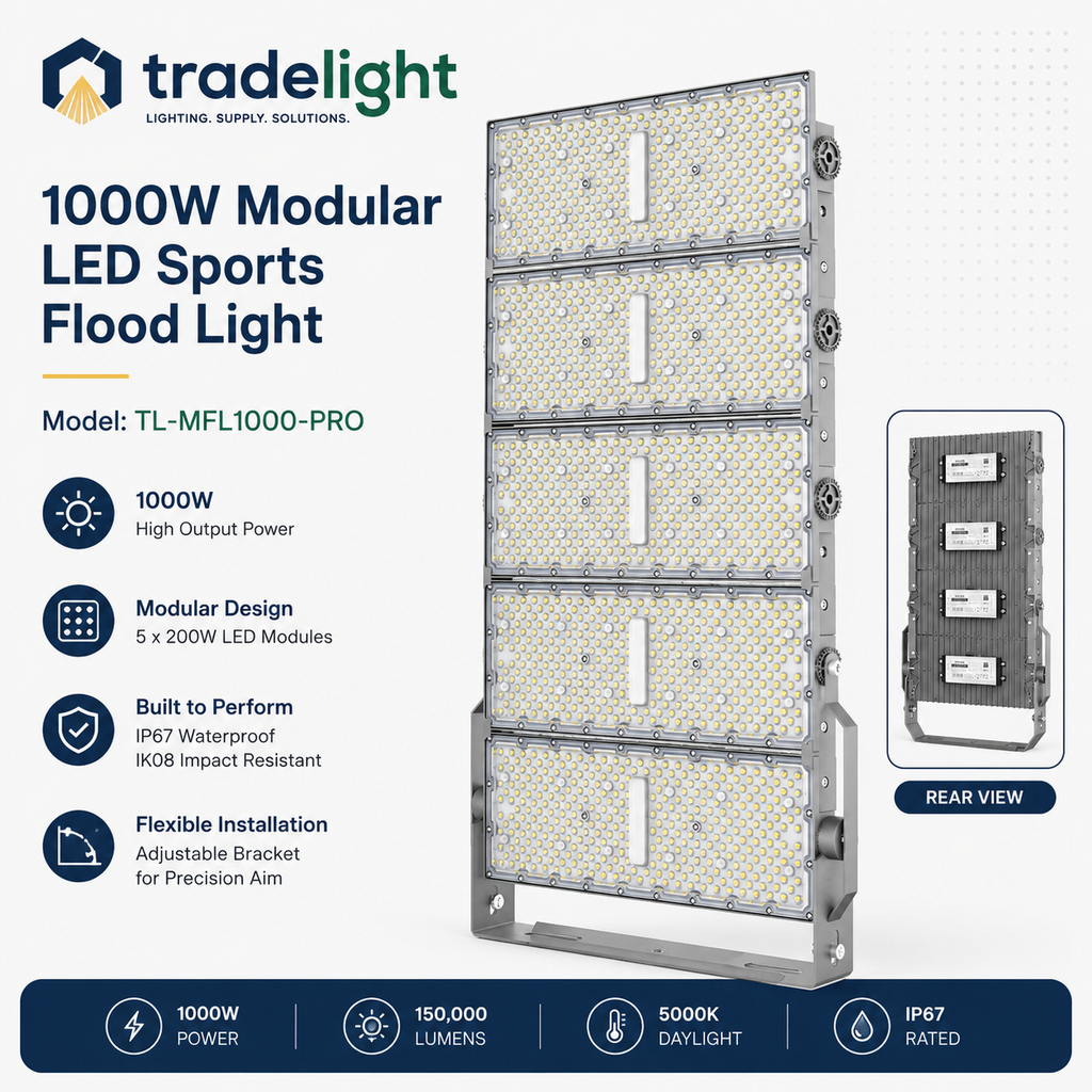 1000W Modular LED Sports Flood Light