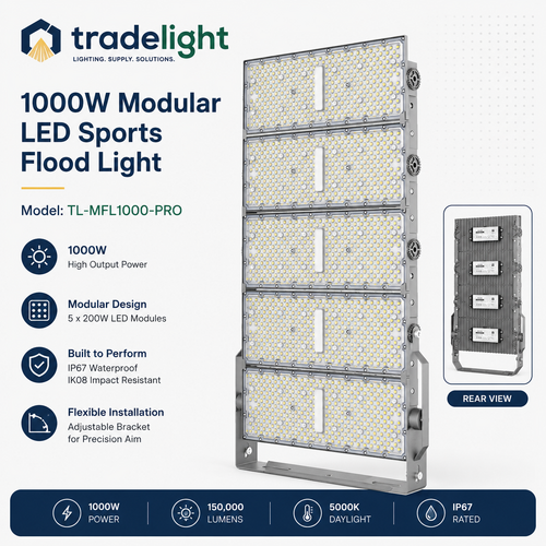 1000W Modular LED Sports Flood Light