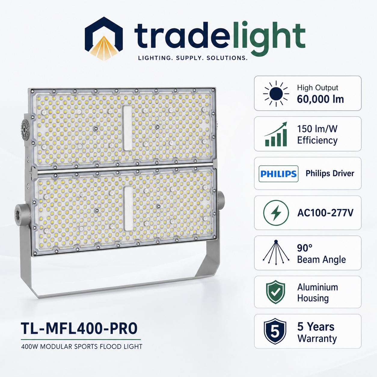 400W Modular LED Sports Flood Light