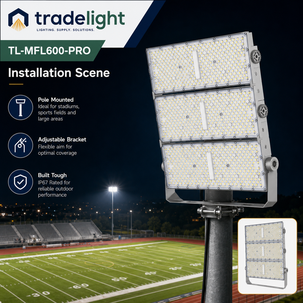 600W Modular LED Sports Flood Light