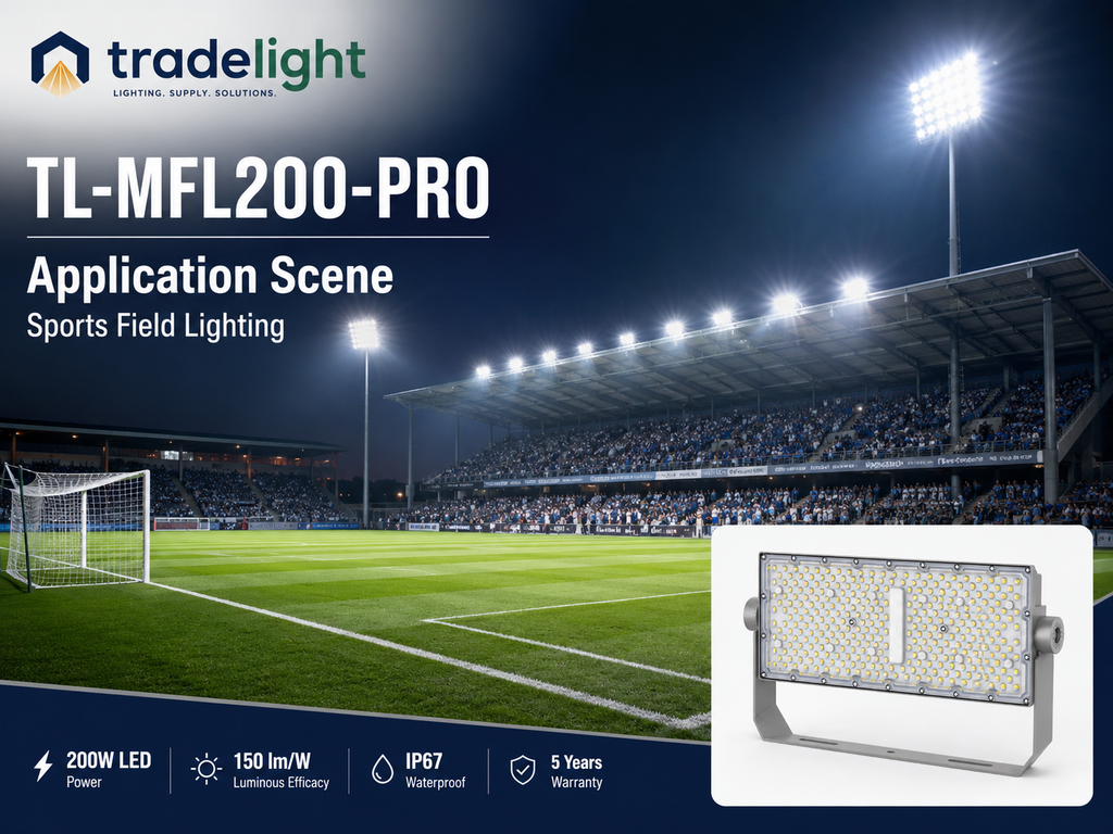 200W Modular LED Sports Flood Light